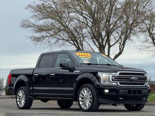 Shadow Black 2018 Ford F-150 Limited