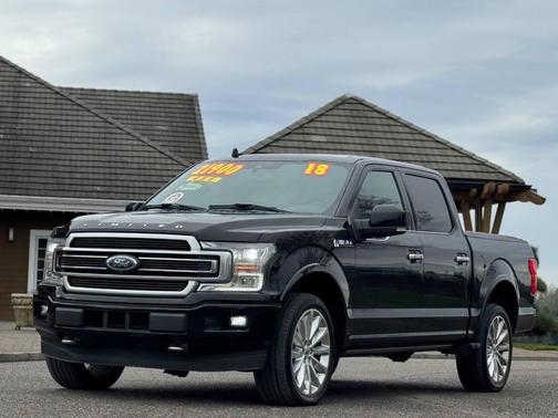 Shadow Black 2018 Ford F-150 Limited