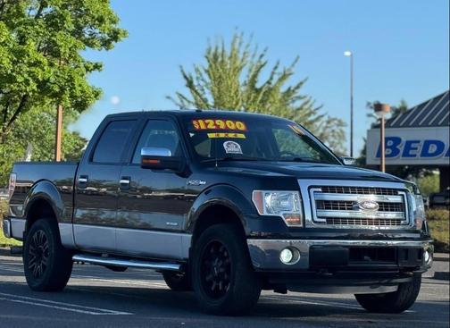 Tuxedo Black Metallic/Ingot Silver Metallic 2014 Ford F-150 XLT