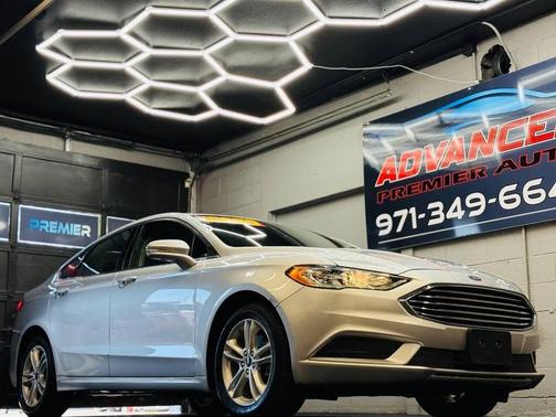 Ingot Silver 2018 Ford Fusion SE