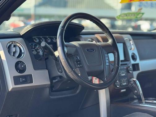 White Platinum Metallic Tri-Coat 2013 Ford F-150 Lariat