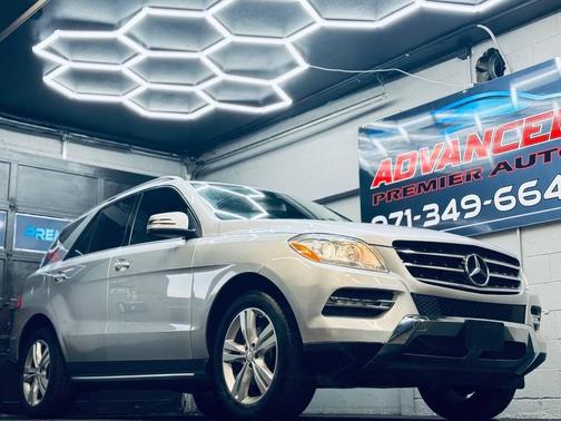 Palladium Silver Metallic 2013 Mercedes-Benz M-Class 4MATIC SUV