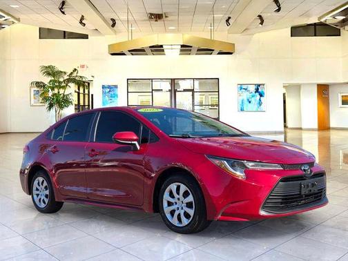 Ruby Flare Pearl 2024 Toyota Corolla LE