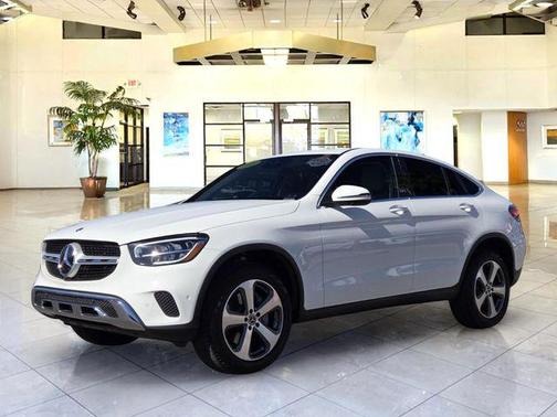 White 2023 Mercedes-Benz GLC 300 4MATIC Coupe