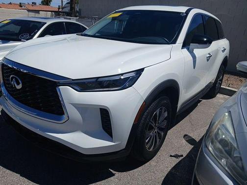 Glacier White 2024 INFINITI QX60 Pure