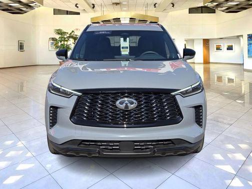 Harbor Gray 2025 INFINITI QX60 Luxe