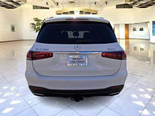 Polar White 2021 Mercedes-Benz GLS 580 4MATIC