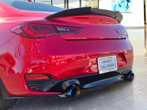 Dynamic Sunstone Red 2022 INFINITI Q60 LUXE