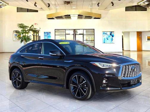 Black Obsidian 2023 INFINITI QX55 ESSENTIAL