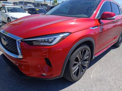 Gray 2023 INFINITI QX50 SENSORY AWD