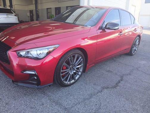 Gray 2023 INFINITI Q50 3.0t RED SPORT 400