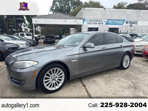 GRAY 2012 BMW 535 4dr Sdn 535i RWD