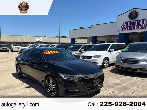 Crystal Black Pearl 2018 Honda Accord Sport 2.0T