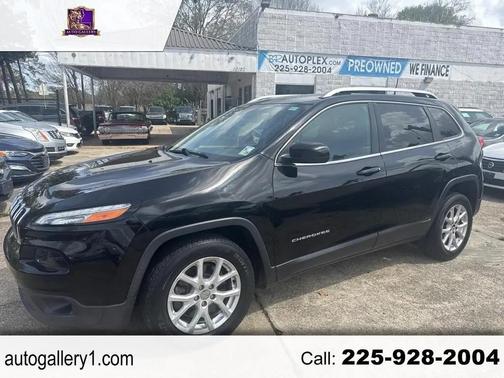 Diamond Black Crystal Pearlcoat 2018 Jeep Cherokee Latitude