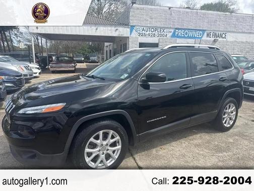 Diamond Black Crystal Pearlcoat 2018 Jeep Cherokee Latitude