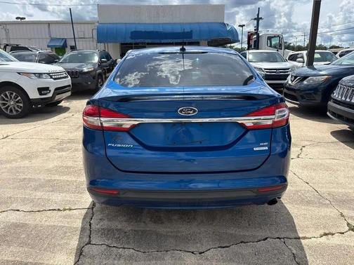 Lightning Blue 2017 Ford Fusion SE