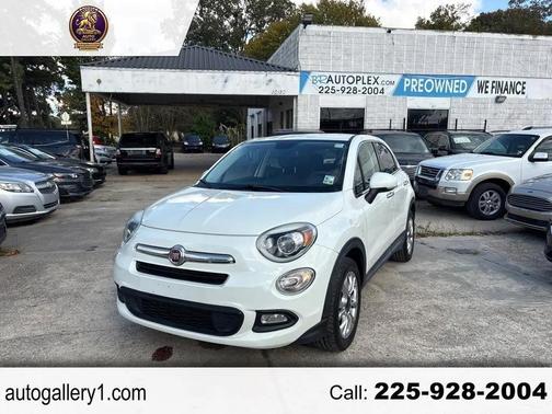 Bianco Gelato (White Clear Coat) 2016 FIAT 500X Lounge