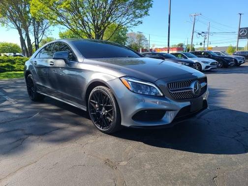 Selenite Grey Metallic 2017 Mercedes-Benz CLS 550 4MATIC