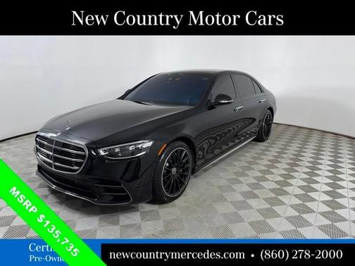 Black 2023 Mercedes-Benz S-Class S 580 4MATIC
