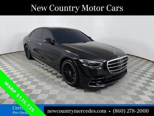 Black 2023 Mercedes-Benz S-Class S 580 4MATIC
