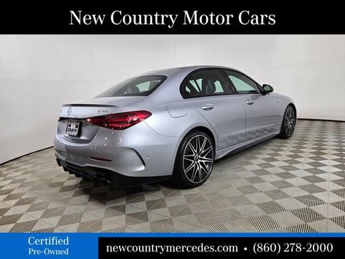 Cirrus Silver Metallic 2023 Mercedes-Benz AMG C 43 4MATIC