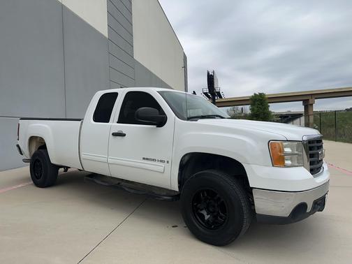Summit White 2008 GMC Sierra 2500 SLE2 H/D Extended Cab