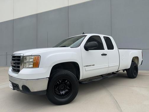 Summit White 2008 GMC Sierra 2500 SLE2 H/D Extended Cab