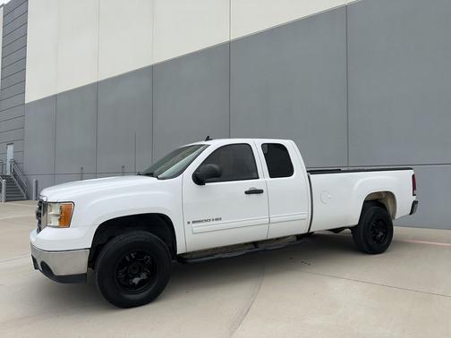 Summit White 2008 GMC Sierra 2500 SLE2 H/D Extended Cab