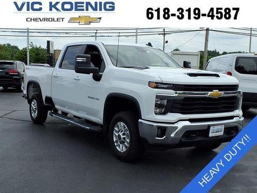 Summit White 2025 Chevrolet Silverado 2500 LT