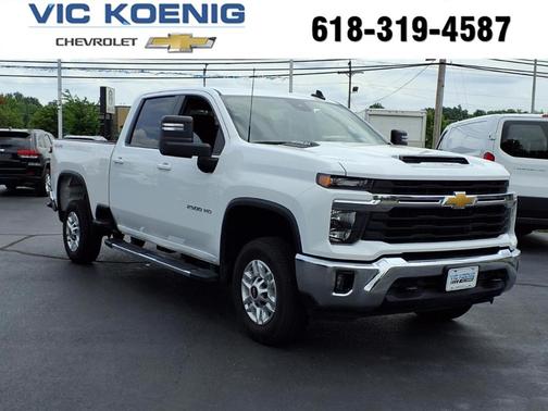 Summit White 2025 Chevrolet Silverado 2500 LT
