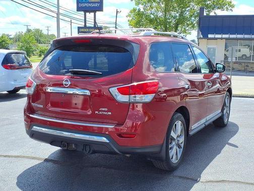 Cayenne Red 2014 Nissan Pathfinder Platinum