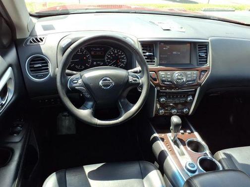 Cayenne Red 2014 Nissan Pathfinder Platinum