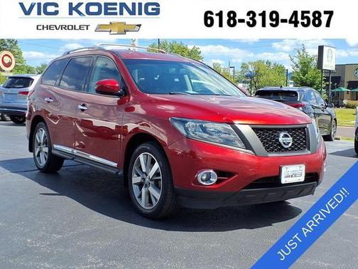 Cayenne Red 2014 Nissan Pathfinder Platinum