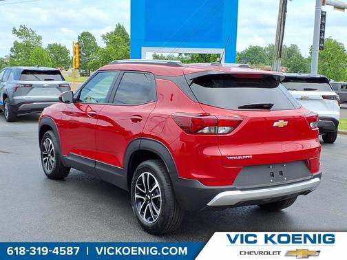 Red 2026 Chevrolet Trailblazer LT