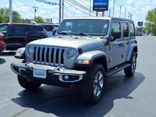Billet Silver Metallic Clearcoat 2021 Jeep Wrangler Unlimited Sahara