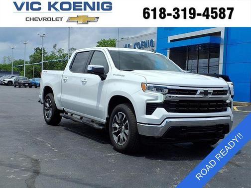 Summit White 2024 Chevrolet Silverado 1500 LT