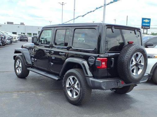 Black Clearcoat 2021 Jeep Wrangler Unlimited Sahara