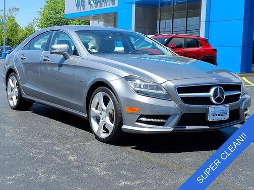 Silver 2012 Mercedes-Benz CLS-Class