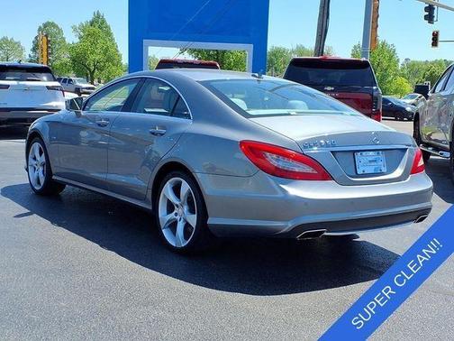 Silver 2012 Mercedes-Benz CLS-Class