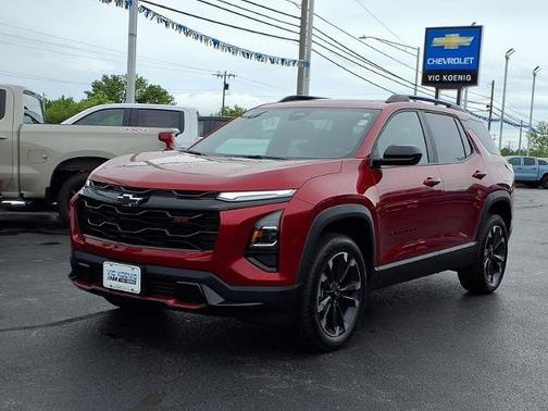 Radiant Red 2026 Chevrolet Equinox RS