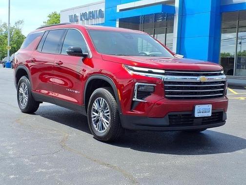 Radiant Red 2026 Chevrolet Traverse LT