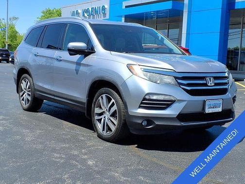 Lunar Silver Metallic 2018 Honda Pilot Touring