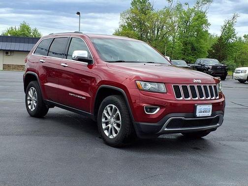 Deep Cherry Red Crystal Pearlcoat 2015 Jeep Grand Cherokee Limited