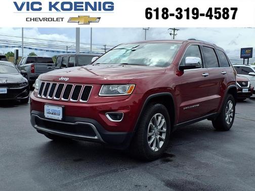 Deep Cherry Red Crystal Pearlcoat 2015 Jeep Grand Cherokee Limited