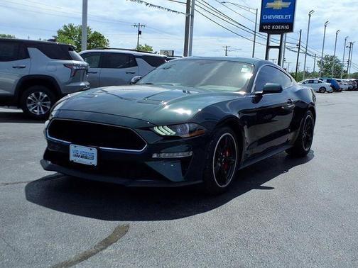 Dark Highland Green Metallic 2019 Ford Mustang Bullitt