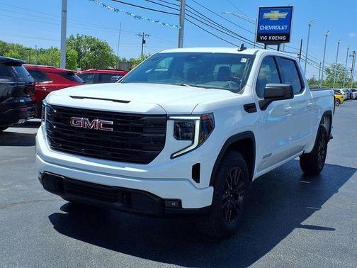 Summit White 2024 GMC Sierra 1500 Elevation