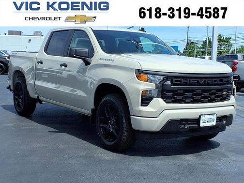 White Sand 2026 Chevrolet Silverado 1500 Custom