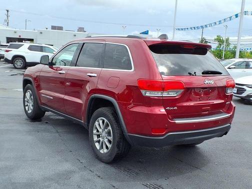 Deep Cherry Red Crystal Pearlcoat 2015 Jeep Grand Cherokee Limited