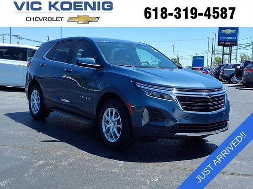Lakeshore Blue Metallic 2024 Chevrolet Equinox LT