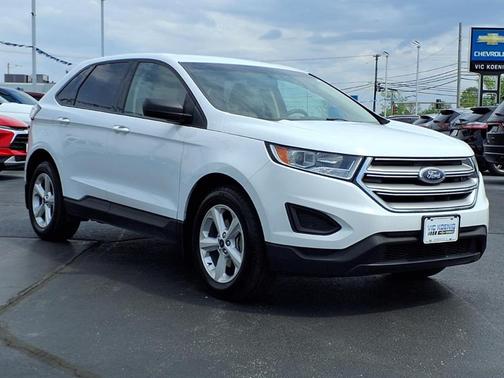 Oxford White 2015 Ford Edge SE